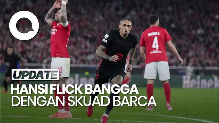 Video Flick soal Barcelona Menang dengan 10 Pemain: Fantastis!