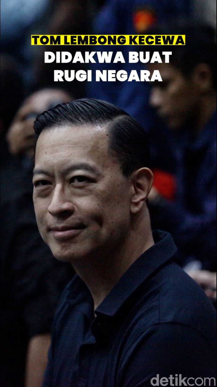Video: Tom Lembong Kecewa Didakwa Rugikan Negara Rp 578 M