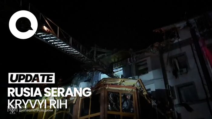 Video: Rusia Bombardir Kampung Halaman Zelensky, 3 Tewas