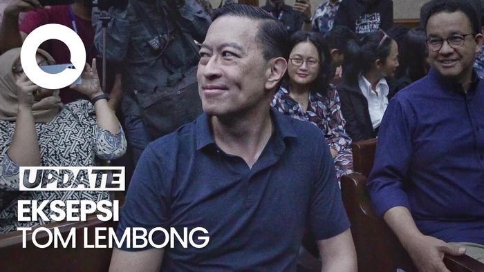 Video Tom Lembong Ajukan Eksepsi: Minta Dibebaskan dari Tahanan