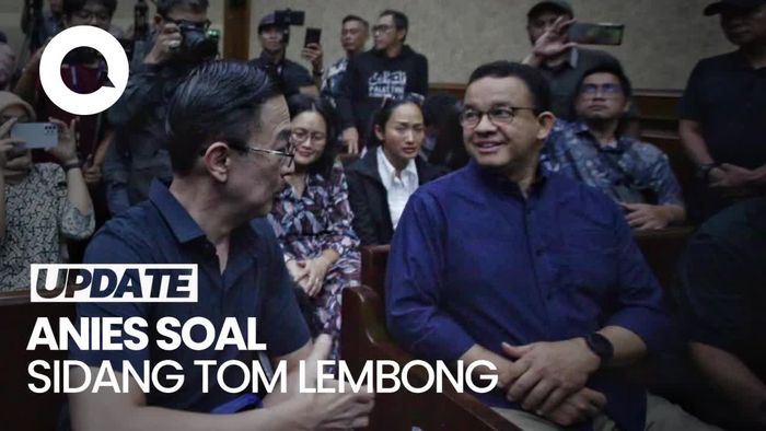 Video: Anies Harap Hakim Kasus Tom Lembong Bertindak Objektif