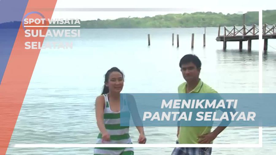 Bersantai di Pantai Sealyar yang Indah, Sulawesi Selatan  