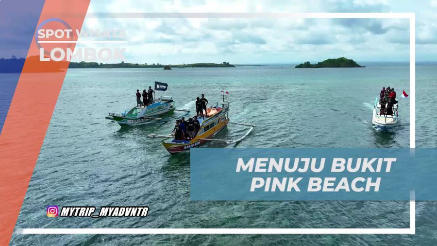 Sailing to Bukit Pink Beach, Lombok for a Scenic Escape