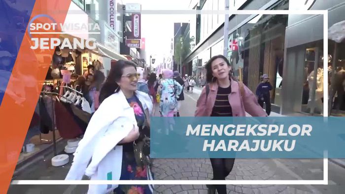 Mengeksplor Fashion unik di Harajuku, Jepang