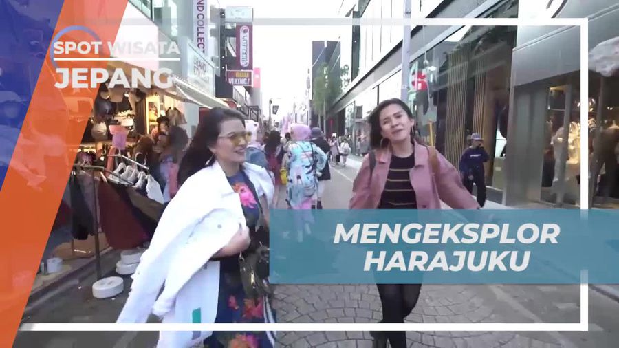 Mengeksplor Fashion unik di Harajuku, Jepang