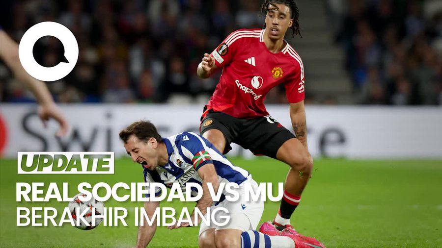 Video Real Sociedad Vs MU Selesai Tanpa Pemenang
