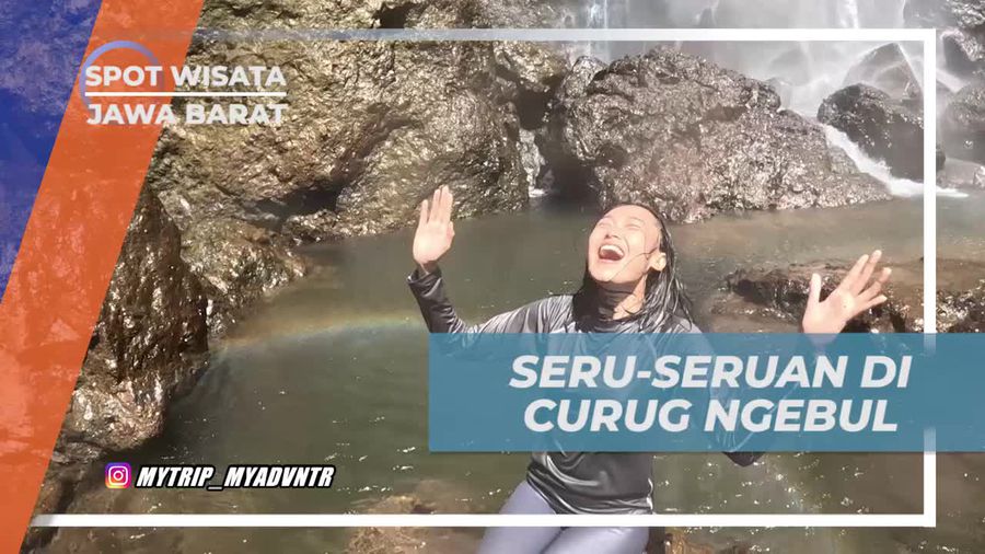 Bersuka Ria di Curug Ngebul, Jawa Barat