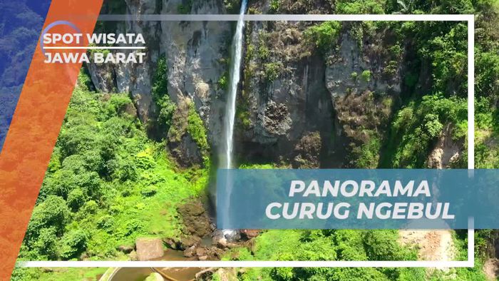 Menikmati Panorama Memukau Curug Ngebul, Jawa Barat