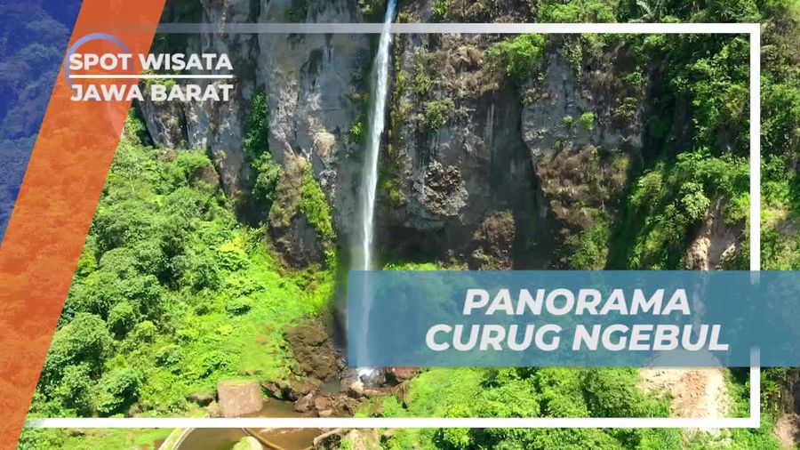 Menikmati Panorama Memukau Curug Ngebul, Jawa Barat