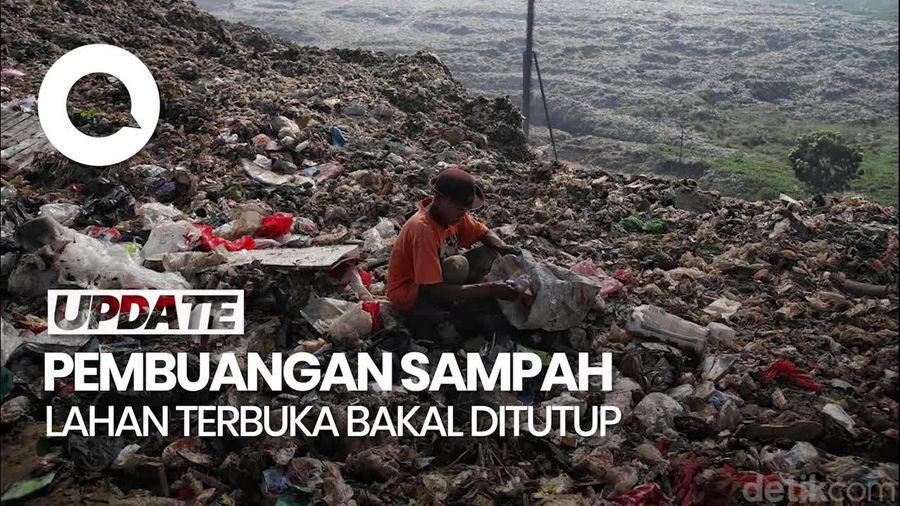 Video: Pemerintah Larang Pembuangan Sampah Lahan Terbuka Mulai Senin