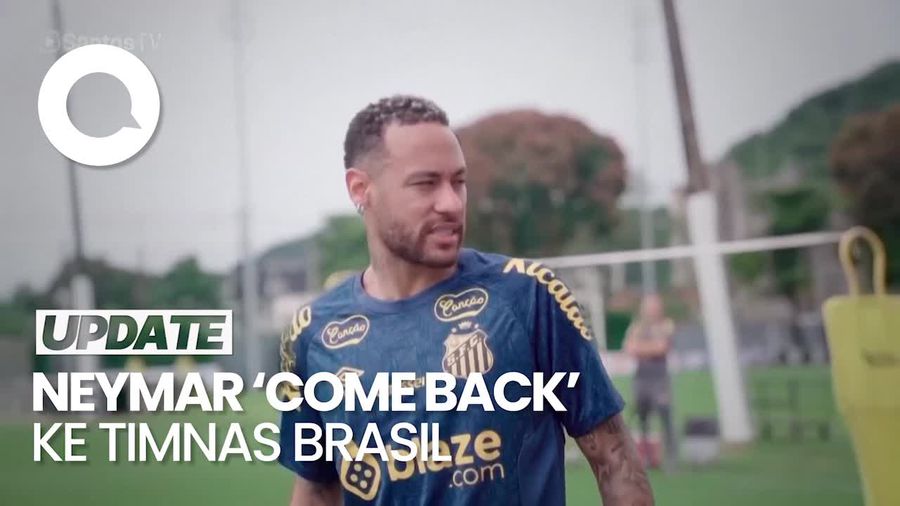 Video: Neymar Kembali Dipanggil Timnas Brasil, Antony Out