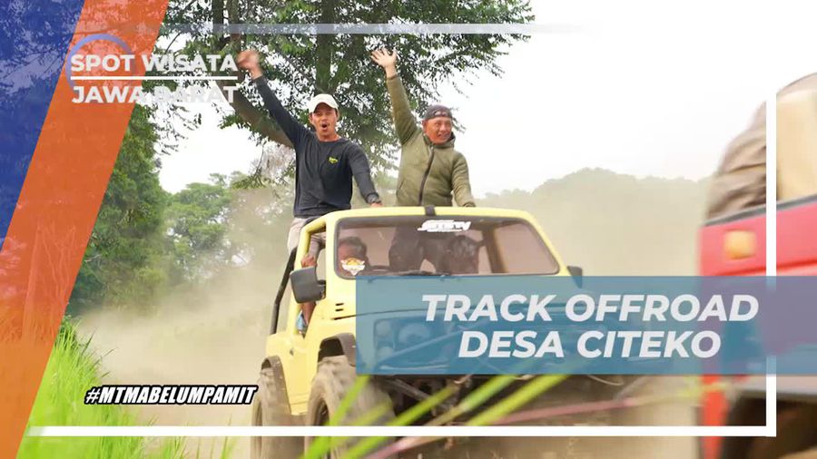 Melewati Rintangan Seru di Track Offroad Desa Citeko, Jawa Barat