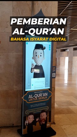 Video: Al-Quran Bahasa Isyarat Digital untuk Teman Tuli di Masjid Istiqlal