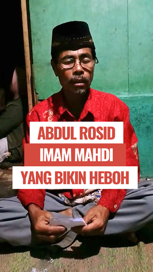 Video Klarifikasi Abdul Rosid soal Pengakuan Dirinya Sebagai Imam Mahdi