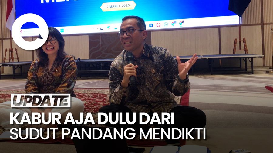 Video Mendiktisaintek Tanggapi Kabur Aja Dulu: Pasti Kangen Indonesia