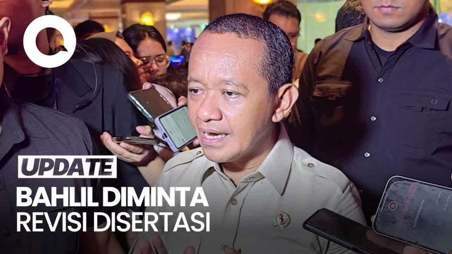 Video: UI Putuskan Bahlil Lahadalia Revisi Disertasi