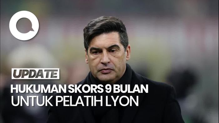 Video: Marah-marah ke Wasit, Pelatih Lyon Kena Hukuman 9 Bulan