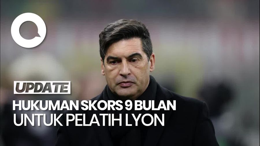 Video: Marah-marah ke Wasit, Pelatih Lyon Kena Hukuman 9 Bulan