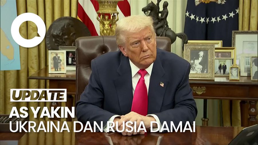 Video Trump: Rusia dan Ukraina Tak Punya Pilihan Selain Damai