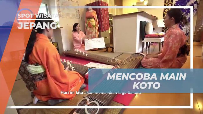Belajar Memainkan Koto, Alat Musik Tradisional Jepang