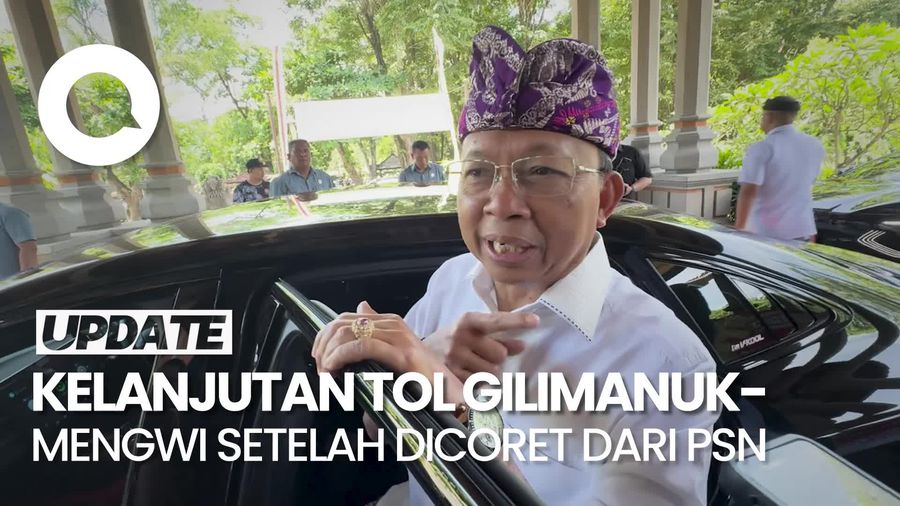 Video Koster Tepis Tol Gilimanuk-Mengwi Dicoret dari PSN: Tetap Jalan