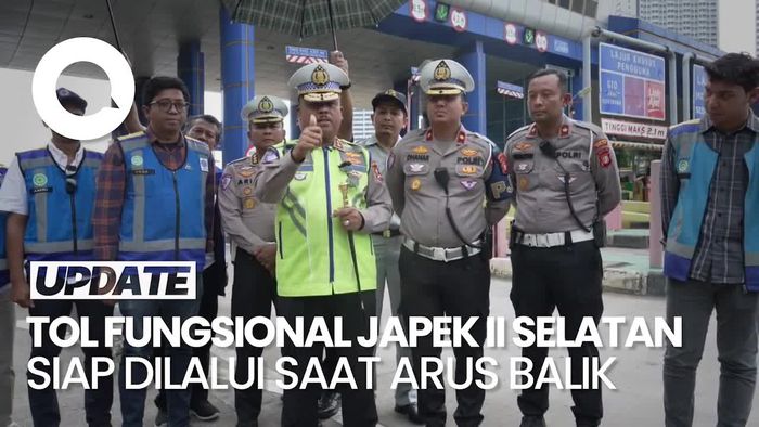 Video: Kakorlantas Sebut Tol Fungsional Japek II Selatan Siap Dilalui saat Arus Balik
