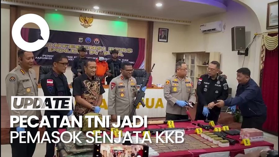 Video: Pecatan TNI Ditangkap Satgas Cartenz gegara Suplai Senpi ke KKB