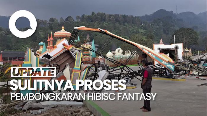 Video Sulitnya Pembongkaran Hibisc Fantasy: Bangunan Banyak di Pinggir Sungai
