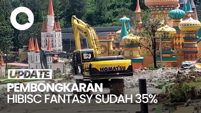 Video: Kasatpol PP Jabar Ungkap Pembongkaran Hibisc Fantasy Sudah 35%