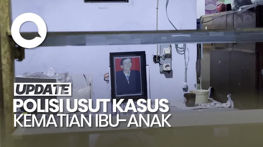 Video: Polisi Sisir CCTV Usut Kasus Penemuan Jasad Ibu-Anak di Jakbar