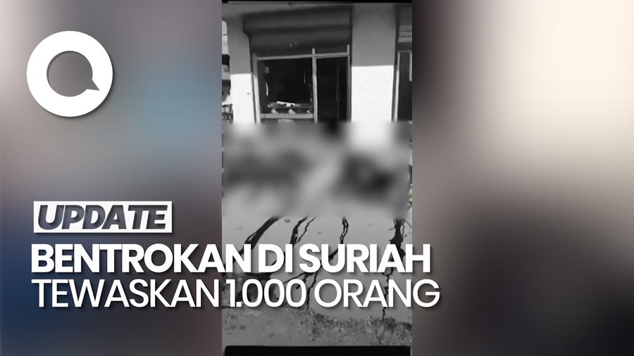 Video Bentrokan di Suriah Tewaskan 1.000 Orang, Mayat-mayat Bergeletakan