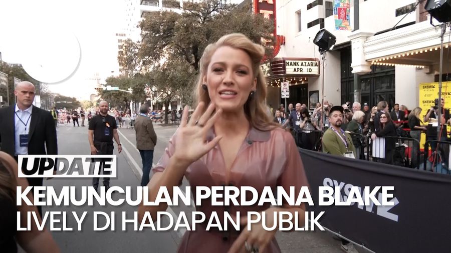 Video: Momen Blake Lively Muncul di Publik Setelah Kasus Pelecehan Seksual