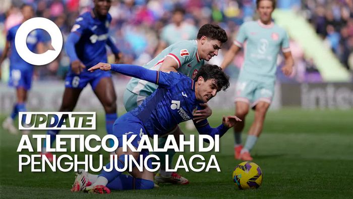 Video: Wajah Lesu Atletico Madrid Usai Kalah Menyesakkan dari Getafe
