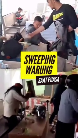 Video: Heboh Aksi Sweeping Warung di Garut, Siram Kopi Sampai Banting Asbak