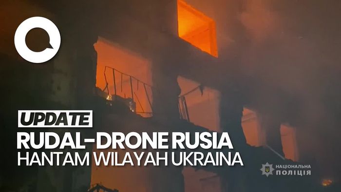Video: Rudal-Drone Rusia Hantam Dobropillia, 11 Orang Tewas-30 Terluka