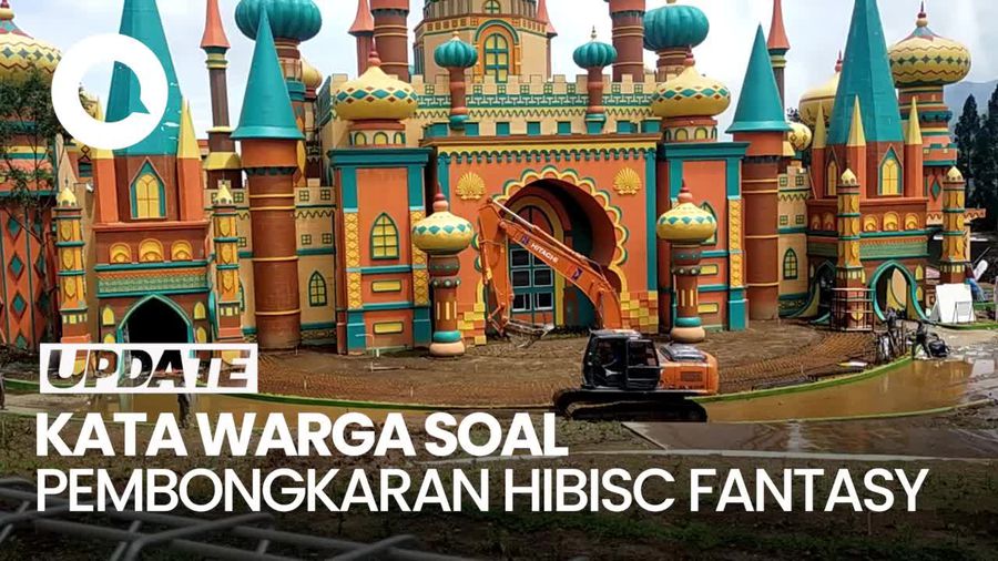 Video Warga Setuju Hibisc Fantasy Dibongkar, Ungkit Keindahan Puncak
