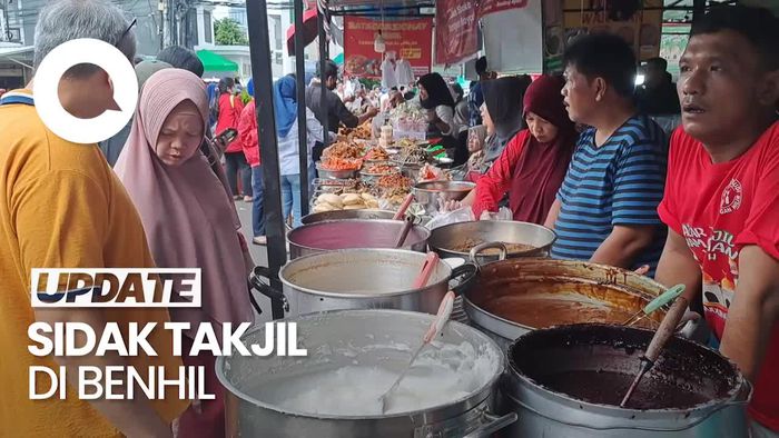 Video: BPOM dan Pemkot Jakarta Pusat Sidak Sentra Takjil Benhil