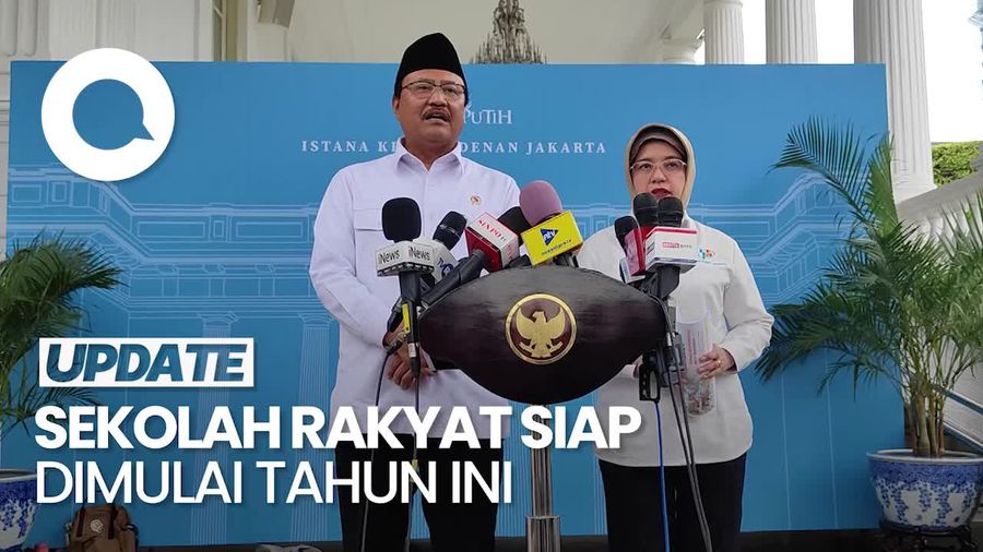 Video: Mensos Sebut Sekolah Rakyat Siap Dimulai Tahun Ini