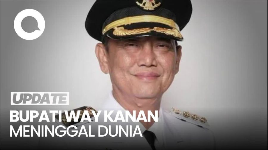 Video: Bupati Way Kanan Ali Rahman Meninggal Dunia