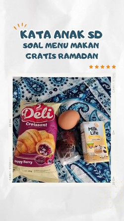 Video: Testimoni Anak SD Cipulir soal Menu Makan Gratis Ramadan