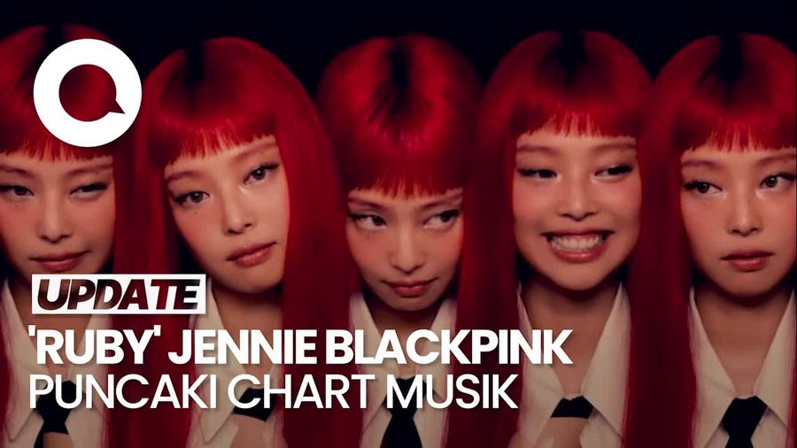 Video Prestasi JENNIE BLACKPINK Lewat Ruby: Puncaki Chart iTunes-QQ Music