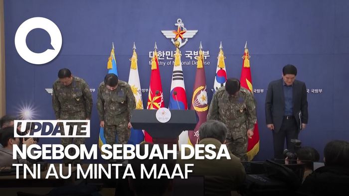 Video: Kepala AU Korsel Minta Maaf gegara Keliru Ngebom Sebuah Desa