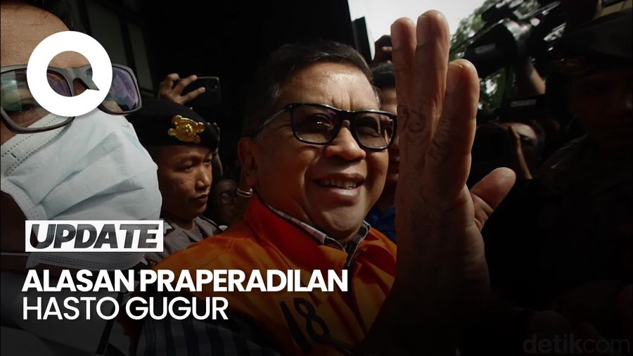 Video: PN Jaksel Gugurkan Praperadilan Hasto, Berikut Pertimbangannya