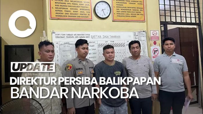 Video Bareskrim: Direktur Persiba Balikpapan Bandar Narkoba di Kaltim