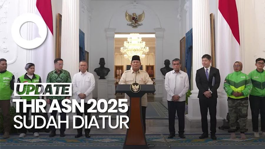 Video Prabowo Pastikan THR ASN 2025 Sudah Diatur