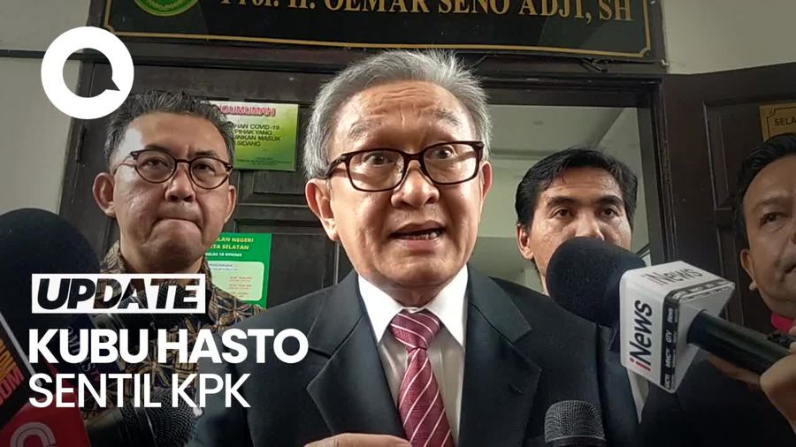Video: Kubu Hasto Sentil KPK, Singgung Soal Iktikad Buruk
