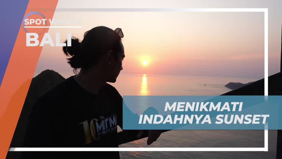 Megagumi Keindahan Sunset di Kelingking Beach, Bali