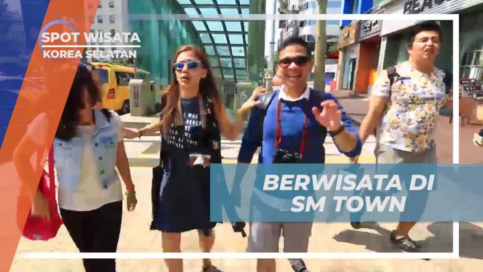 Berpetualang Seru di SM Town, Korea Selatan