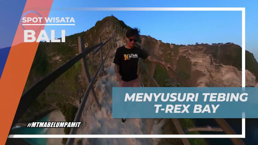 Menyusuri Formasi Tebing Menakjubkan di Kelingking Beach, Bali