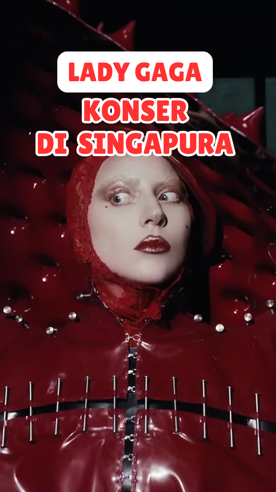 Video: Lady Gaga Bakal Konser di Singapura 4 Hari, Satu-satunya di Asia!